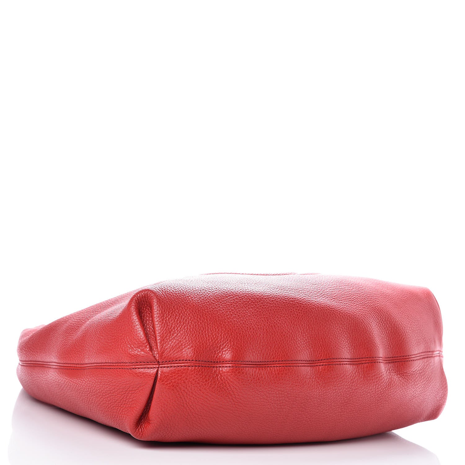 Gucci Pebbled Calfskin Large Soho Hobo Red 4 of 10