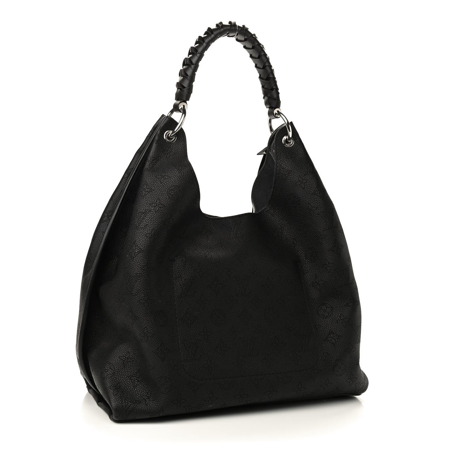 Louis Vuitton Mahina Carmel Hobo Black 3 of 8