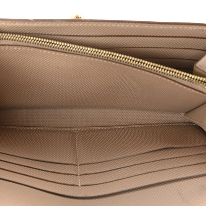 Hermes Grain d'H Kelly Longue Wallet Argile 7 of 23