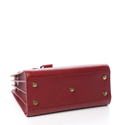 Saint Laurent Calfskin Baby Sac De Jour Red 2 of 9