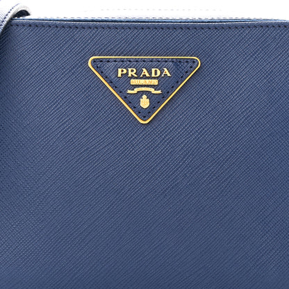 Prada Saffiano Camera Crossbody Bag Bleuette 9 of 11