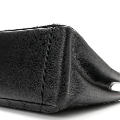 Chanel Caviar Quilted Grand Shopping Tote GST Black 10 of 11