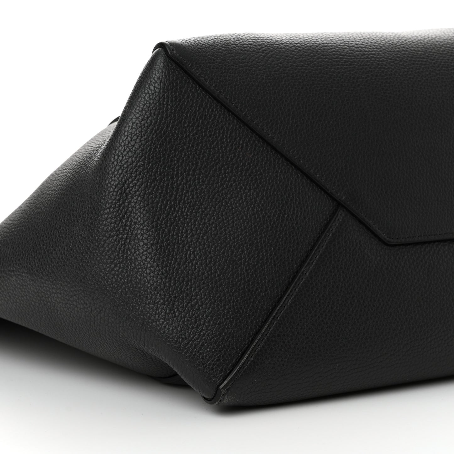 Soft Grained Calfskin Small Belt Cabas Phantom Grey