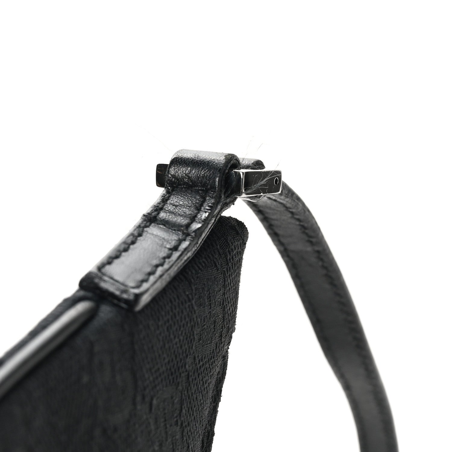 Gucci Denim Monogram Pochette Black 11 of 11