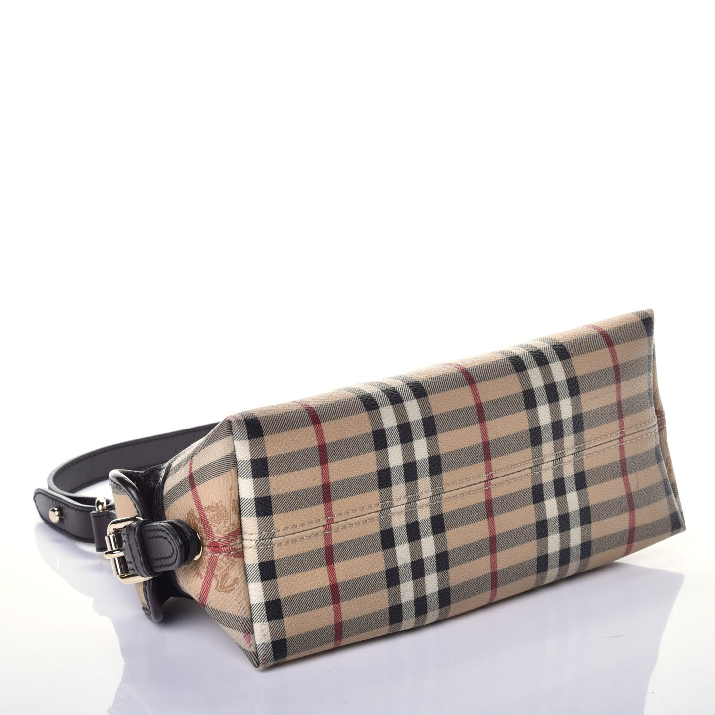 Haymarket Check Small Shoulder Bag Chocolate