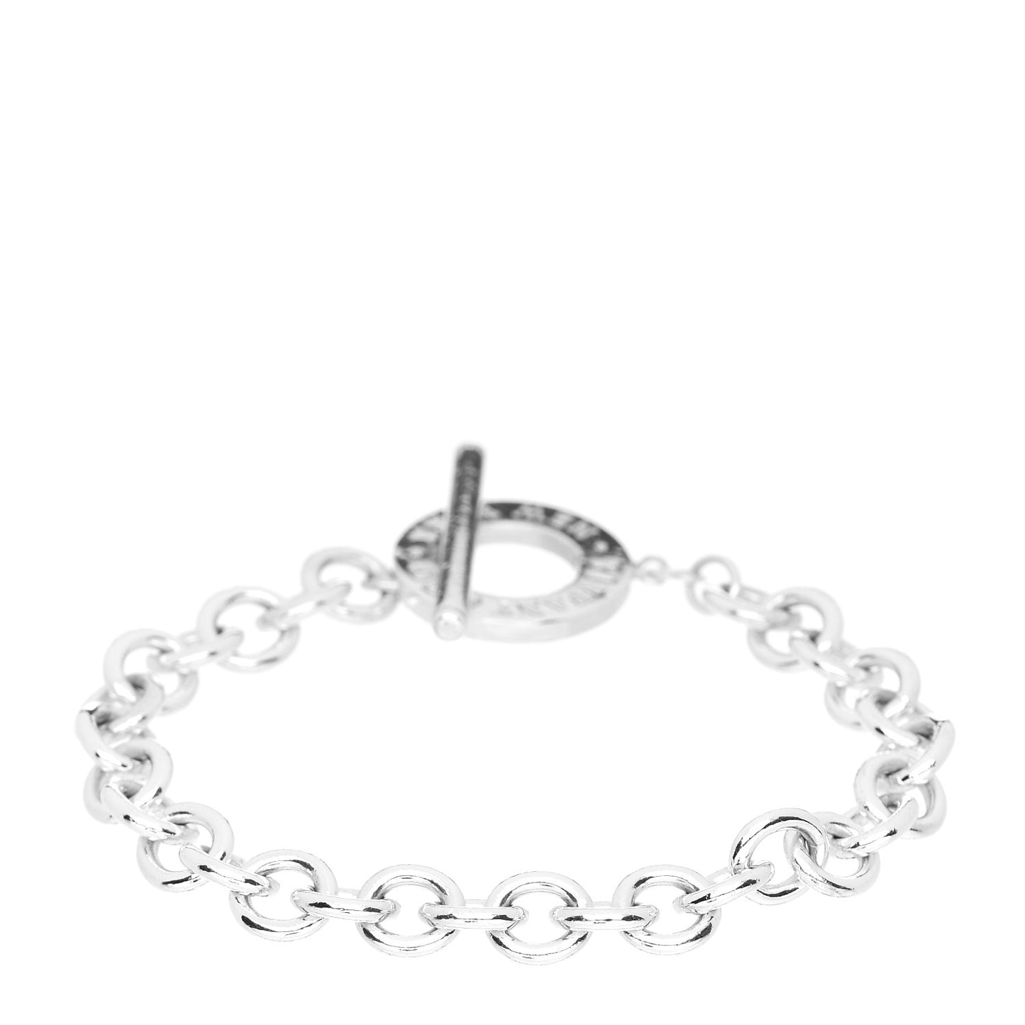 Sterling Silver Toggle Bracelet