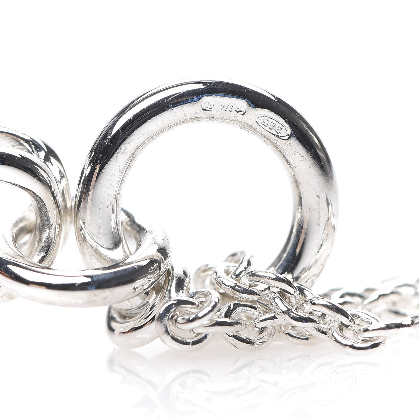 Sterling Silver Birkin Amulette Pendant Necklace