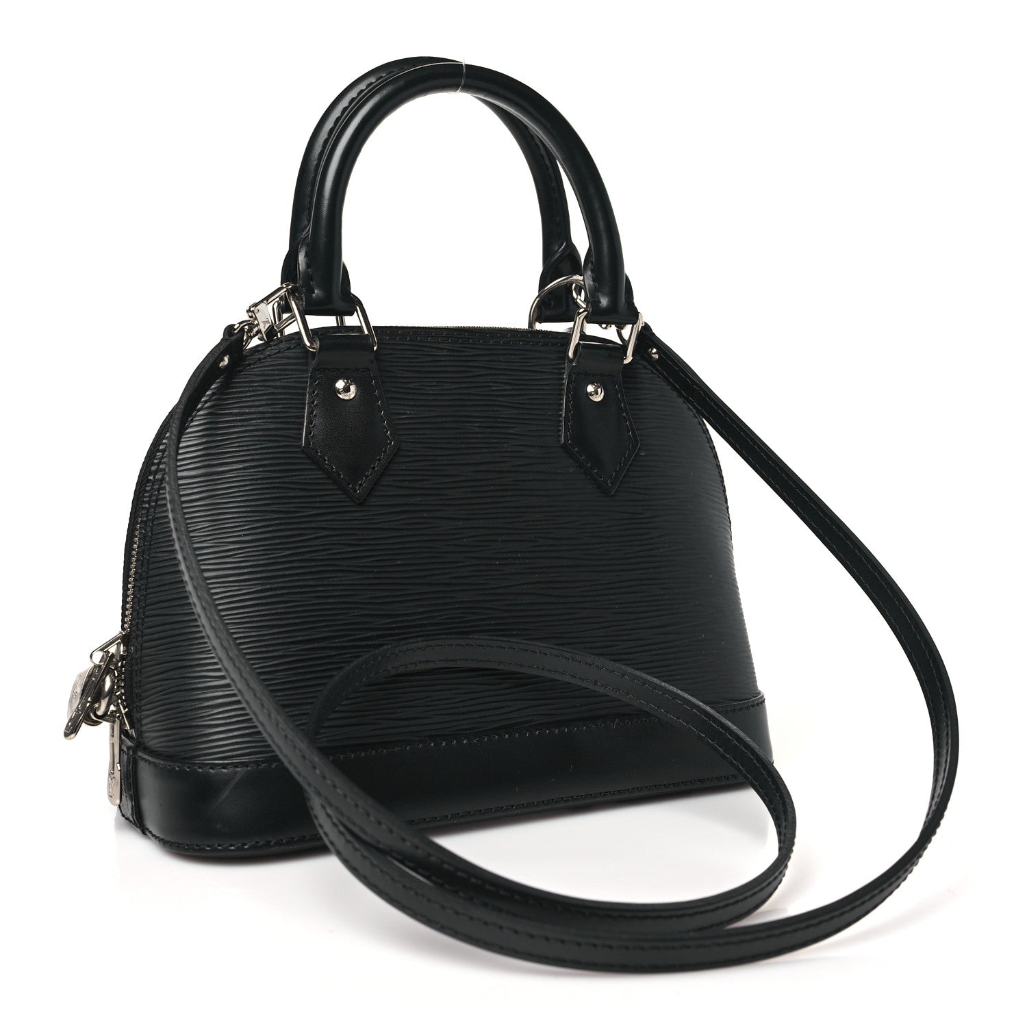 Louis Vuitton Epi Alma BB Black 3 of 9