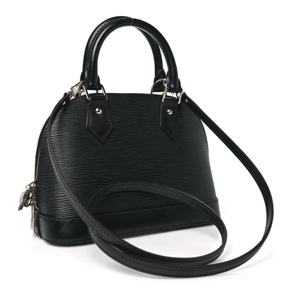 Louis Vuitton Epi Alma BB Black 3 of 9