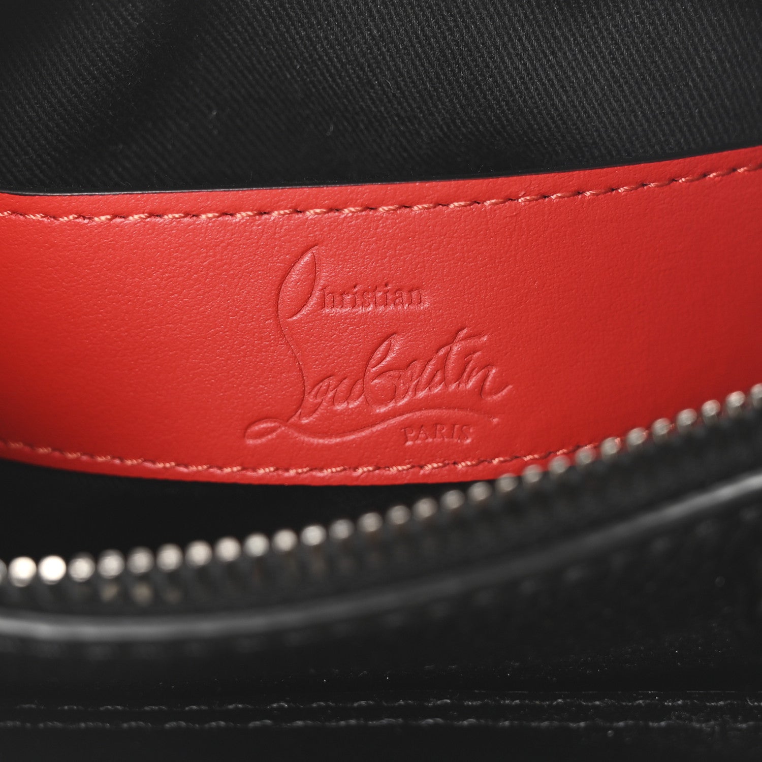 Christian Louboutin Calfskin Spikes Benech Reporter Black 1745319