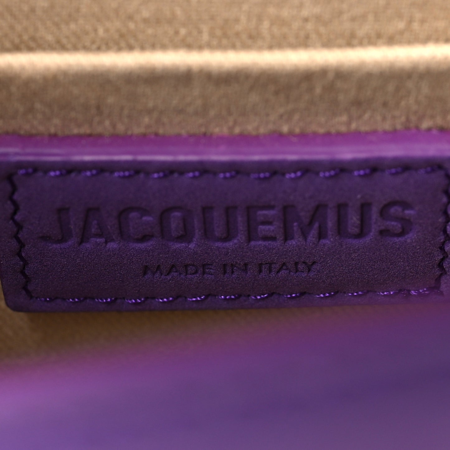 Nubuck Le Chiquito Moyen Purple