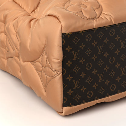 Louis Vuitton Nylon Monogram Giant Onthego GM Beige 8 of 10
