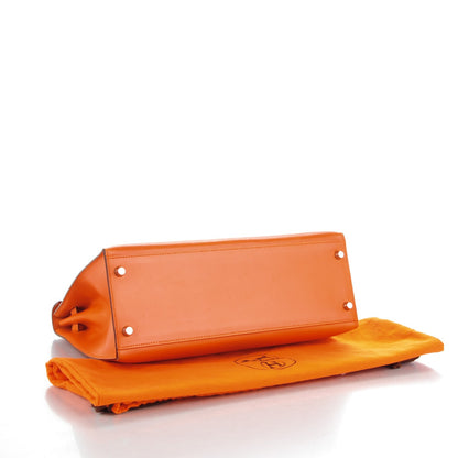 Hermes Box Kelly Sellier 32 Orange 5 of 28