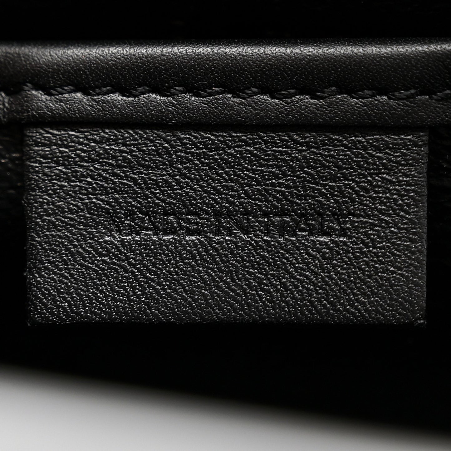 Smooth Calfskin Nano Luggage Black