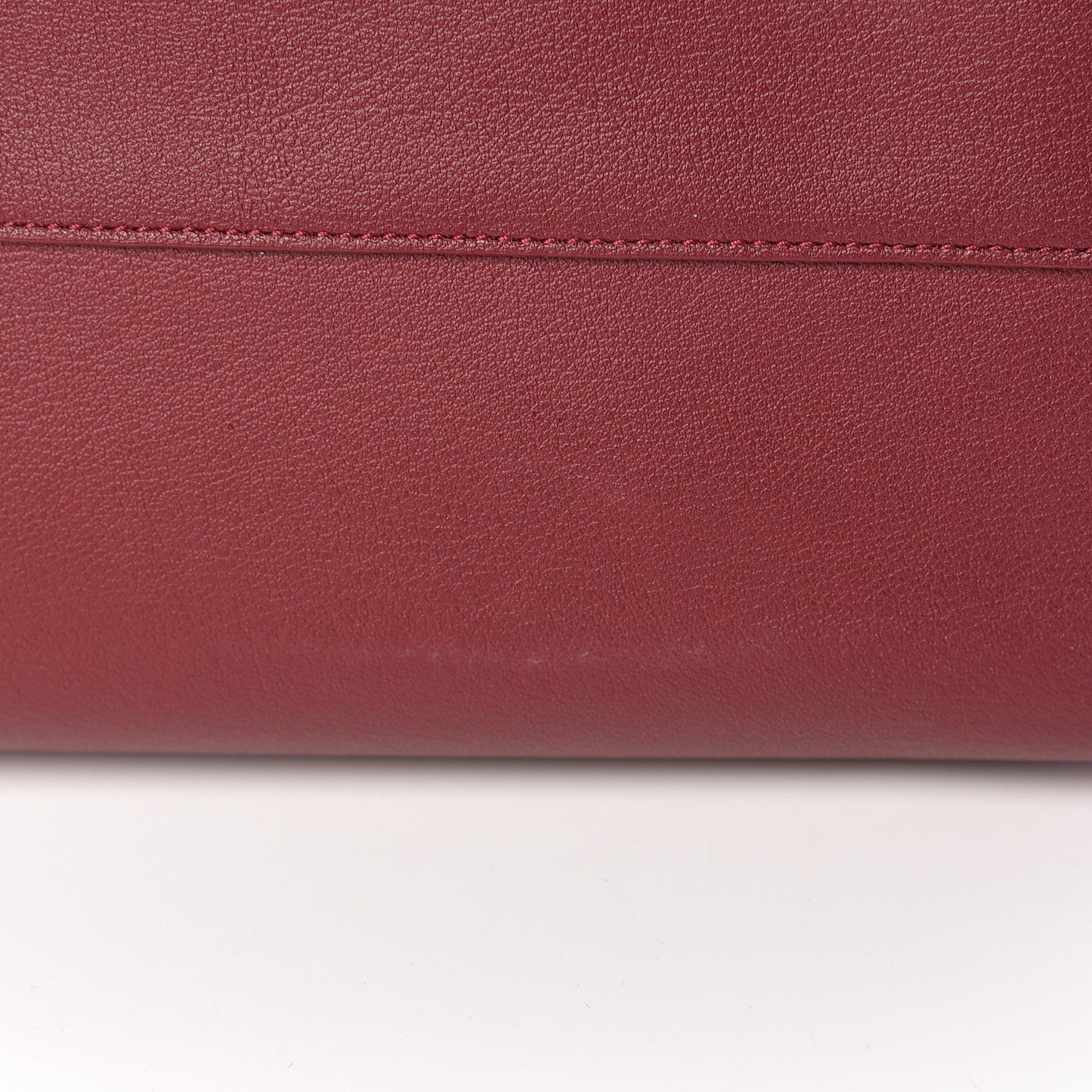 Saint Laurent Calfskin Large Shopping Tote Rouge Legion 12 of 12