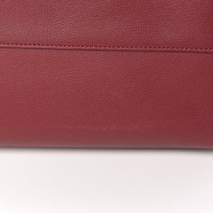 Saint Laurent Calfskin Large Shopping Tote Rouge Legion 12 of 12