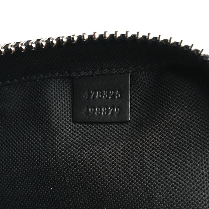 Gucci GG Supreme Monogram Web Belt Bag Black Grey 7 of 10