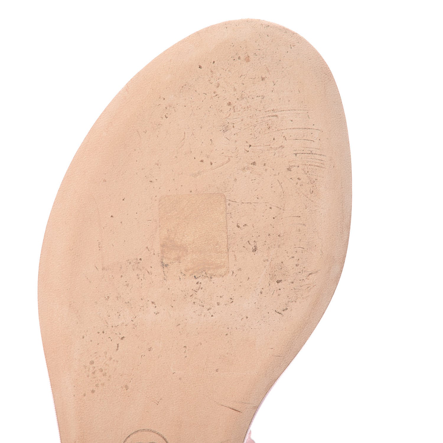 Chanel Tweed CC Charm Thong Sandals 36.5 Pink Silver 10 of 13