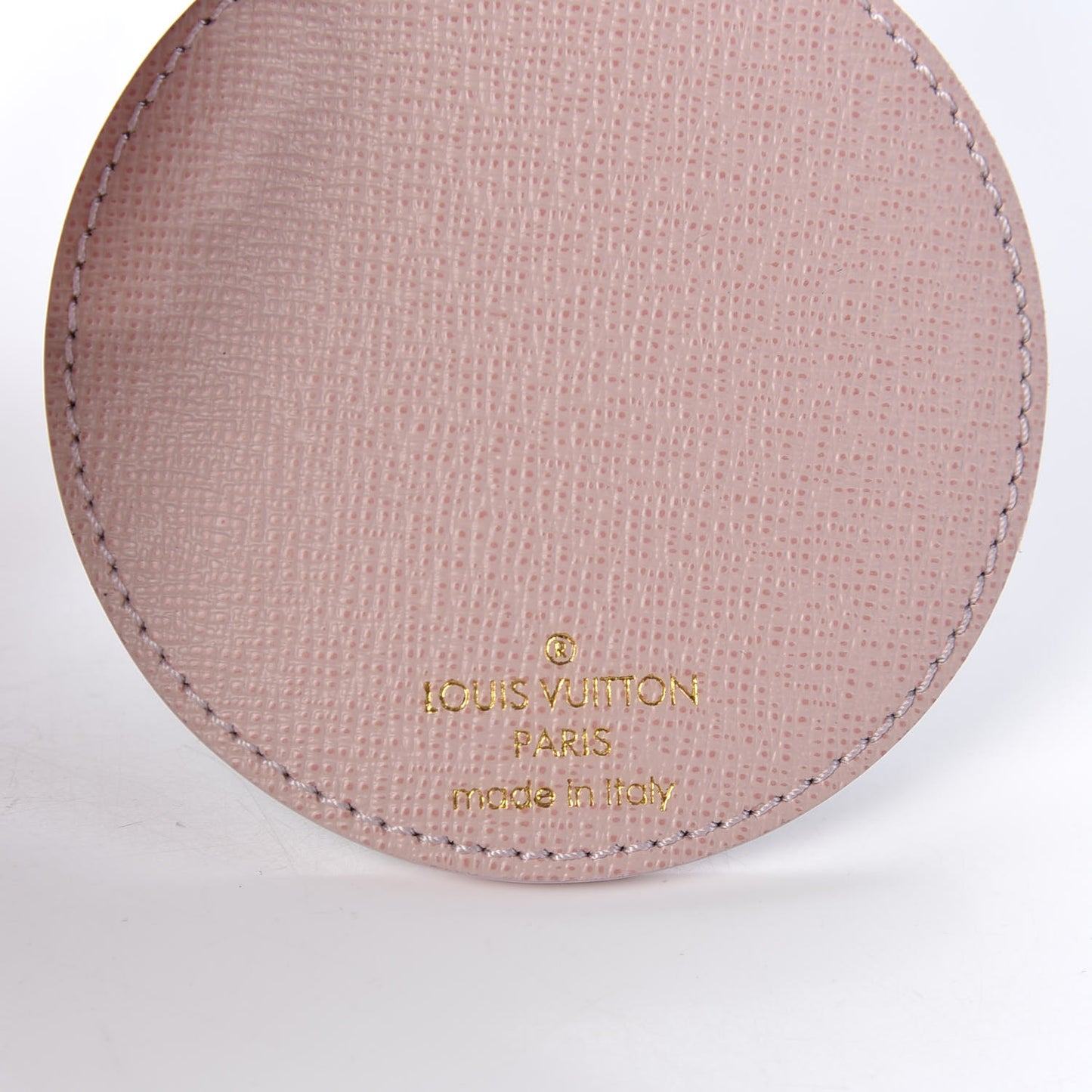 Monogram LV Mirror Bag Charm Key Holder Rose Ballerine