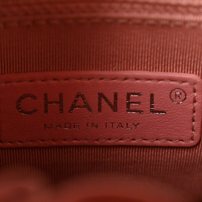 Chanel Aged Calfskin Quilted Small Gabrielle Hobo Pink 6 of 12