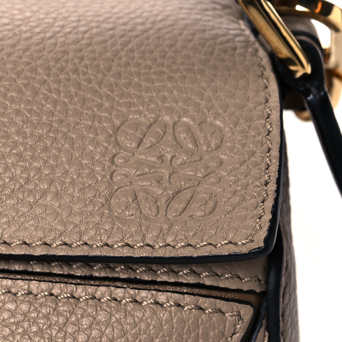 Calfskin Mini Puzzle Bag Sand Mink