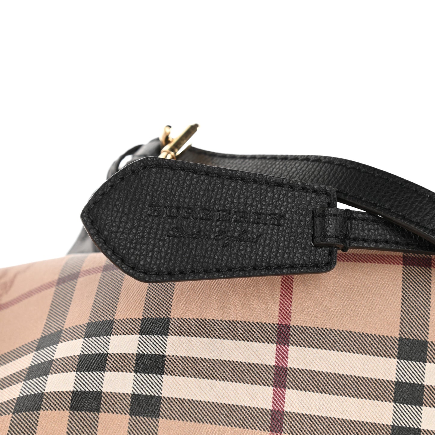 Haymarket Check Colours Small Lorne Bucket Crossbody Black