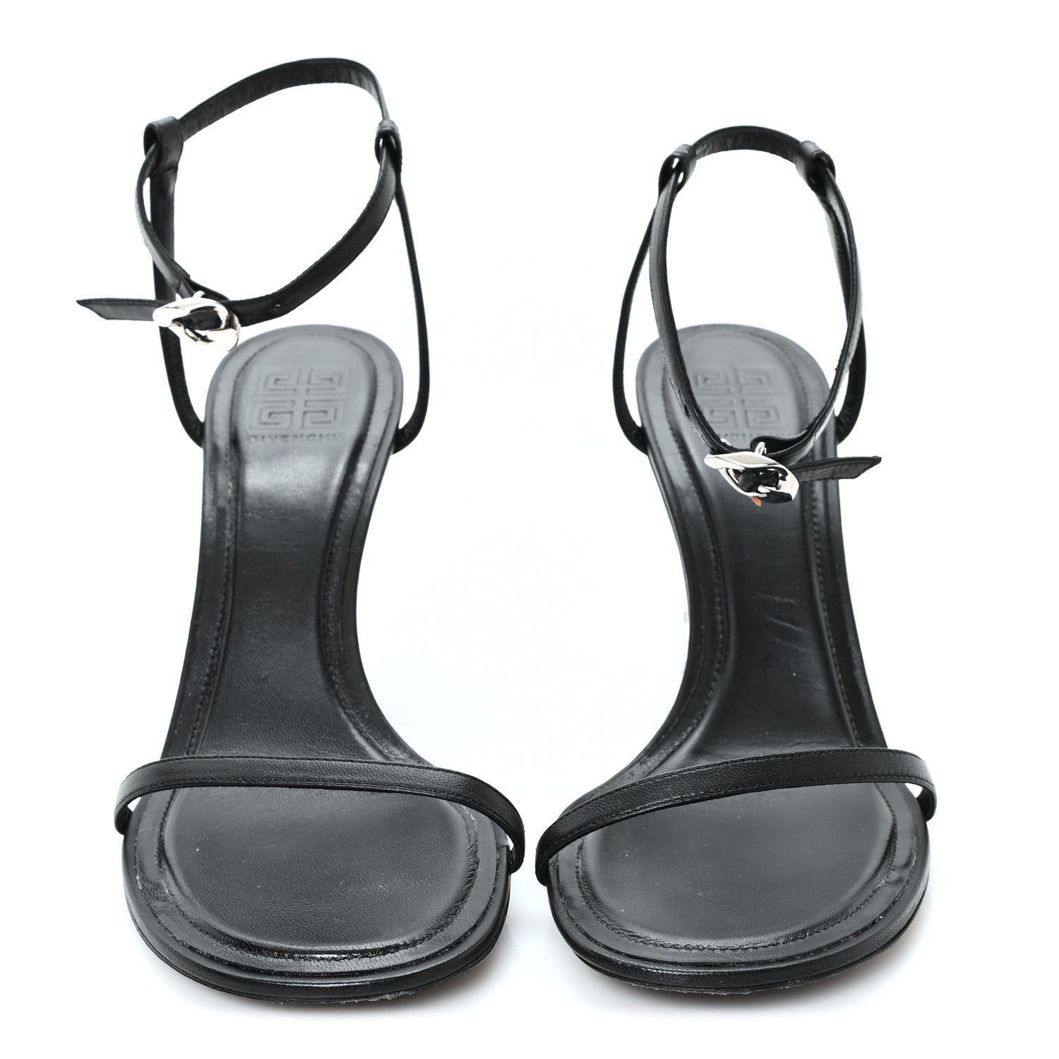 Givenchy Smooth Nappa G Cube 105mm Sandals 40 Black 3 of 9