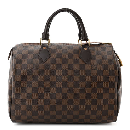Louis Vuitton Damier Ebene Speedy 30 1 of 10