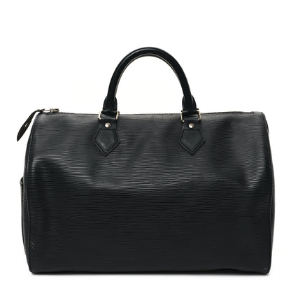 Louis Vuitton Epi Speedy 30 Black 1 of 9