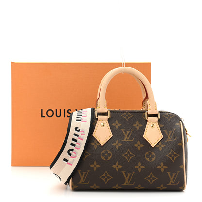 Louis Vuitton Monogram Speedy Bandouliere 20 Black 11 of 11