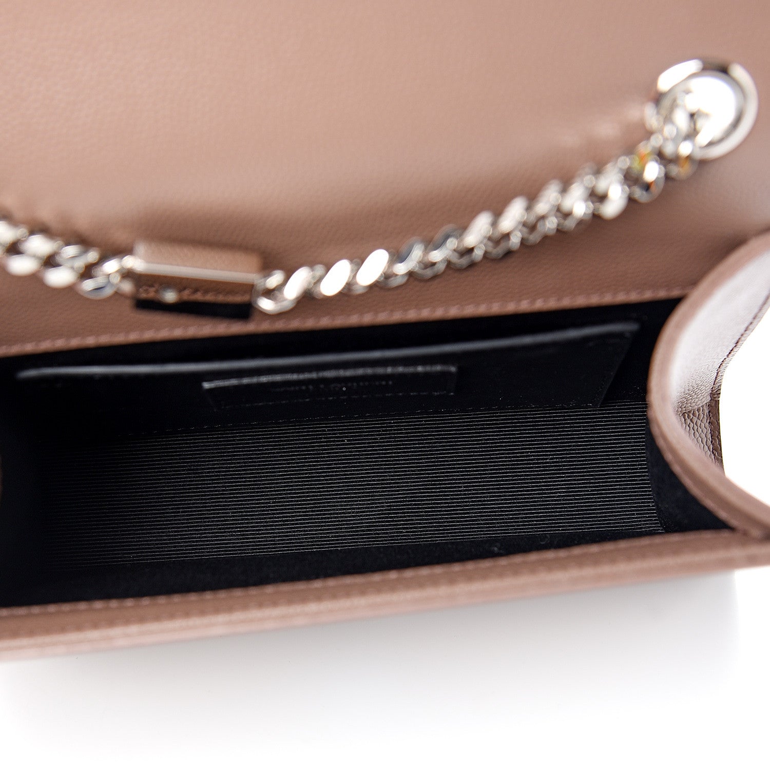 Saint Laurent Grain De Poudre Small Monogram Kate Satchel Fard 4 of 8