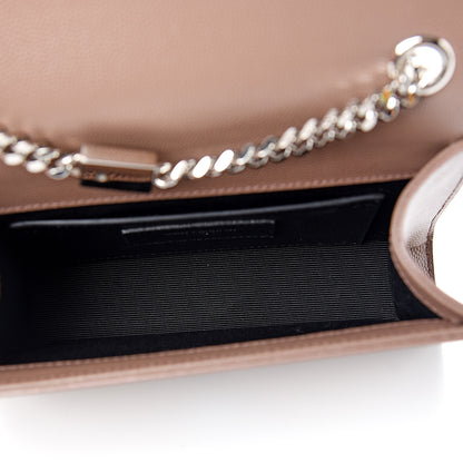 Saint Laurent Grain De Poudre Small Monogram Kate Satchel Fard 4 of 8
