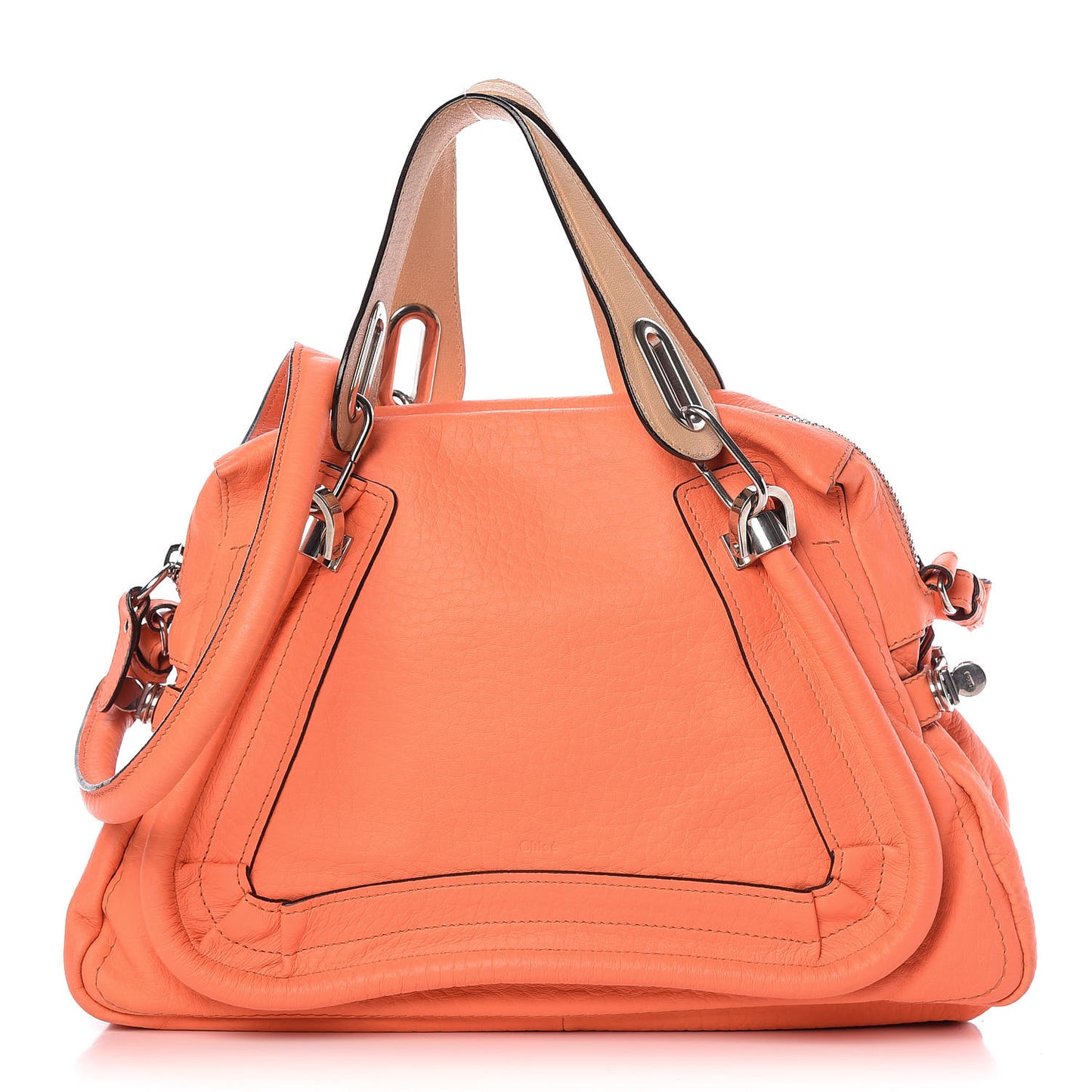 Calfskin Medium Paraty Orange Fizz