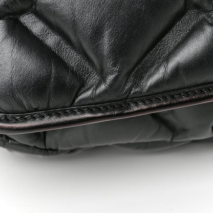 Chanel Calfskin Quilted Large Chesterfield Flap Black 13 of 13