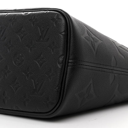 Louis Vuitton Empreinte Monogram Giant Neverfull MM Black 9 of 9