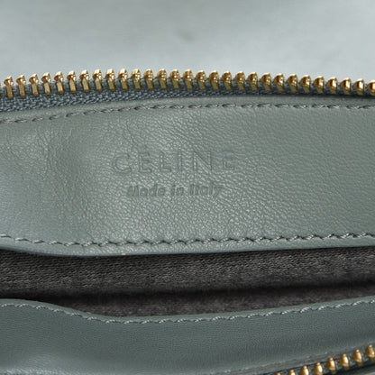 Celine Lambskin Large Trio Crossbody Bag Jade 6 of 7