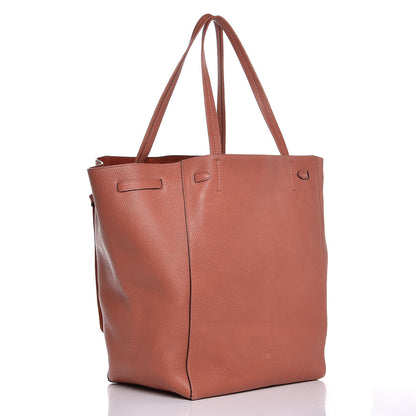 Celine Soft Grained Calfskin Medium Belt Cabas Phantom Terracotta 3 of 7