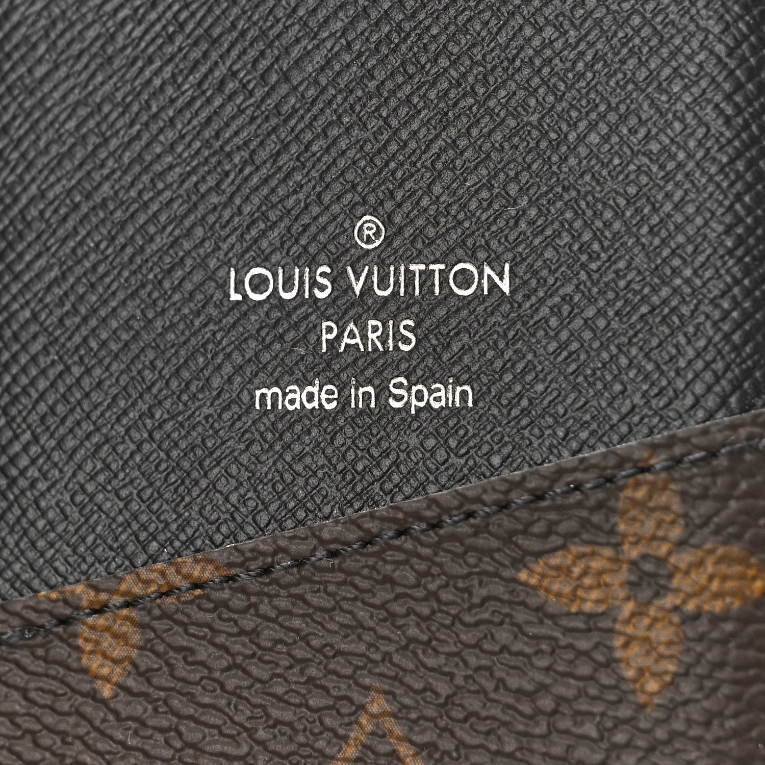 Louis Vuitton Monogram Macassar Pocket Organizer NM 6 of 9