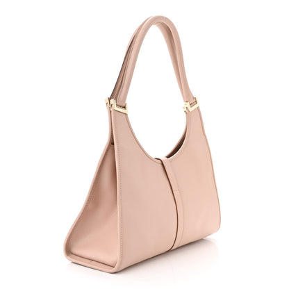 Gucci Calfskin Bardot Shoulder Bag Light Pink 3 of 17