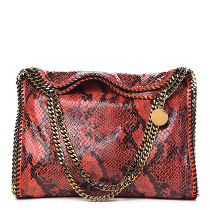 Stella McCartney Eco Python Small Falabella Tote Orange 1 of 10