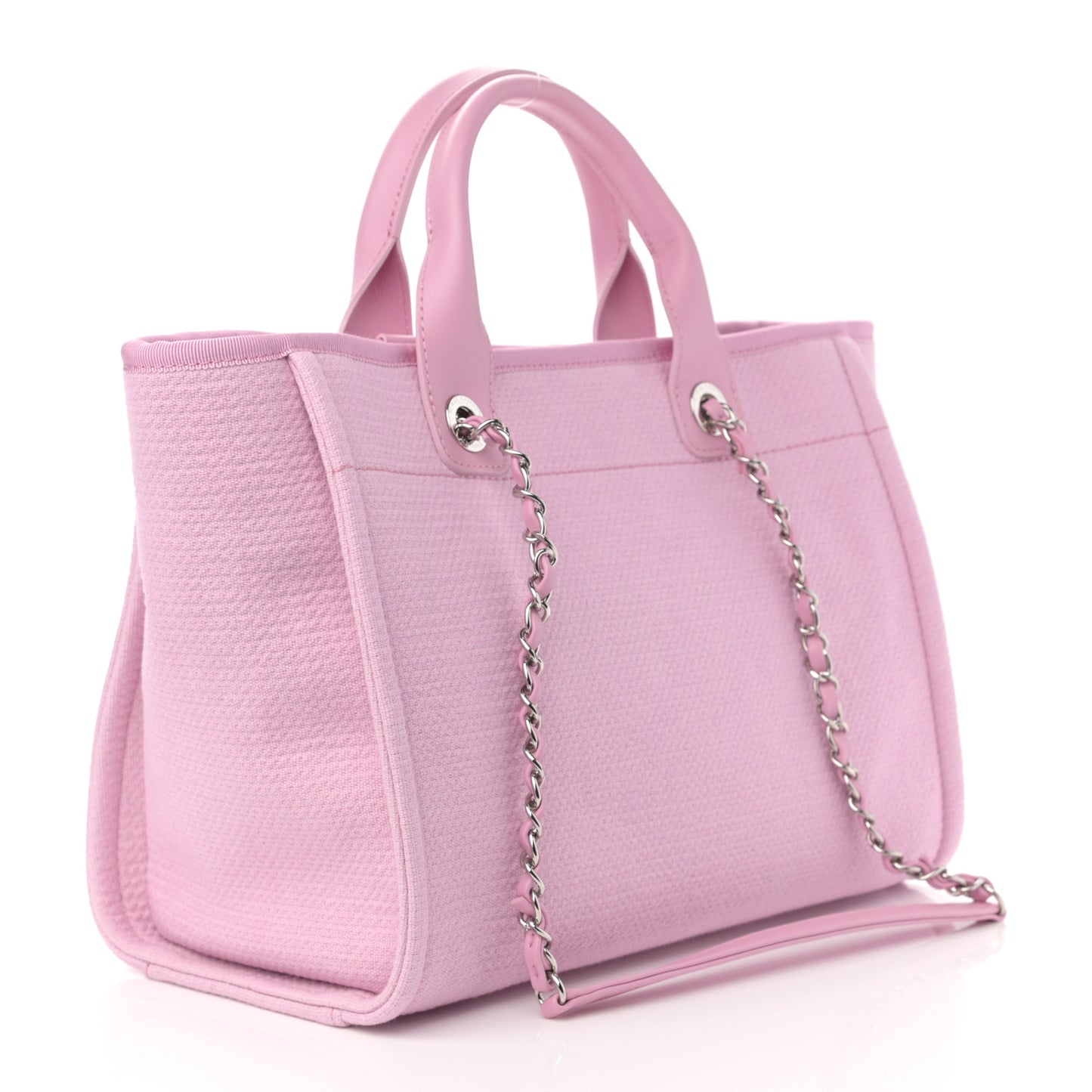 Mixed Fibers Small Deauville Tote Pink