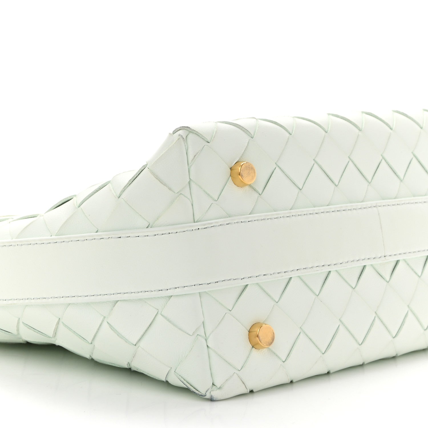 Bottega Veneta Calfskin Nappa Intrecciato Mini Wallace Glacier Muse 9 of 13