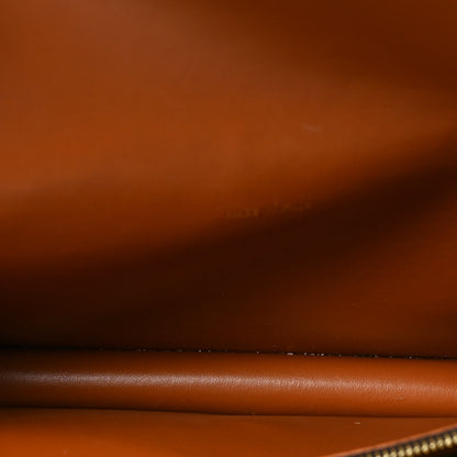 Celine Triomphe Canvas Lambskin Wallet On Strap Tan 5 of 9