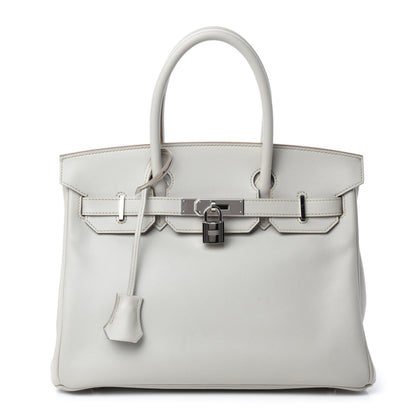 Hermes Swift Birkin 30 Gris Perle 1 of 10
