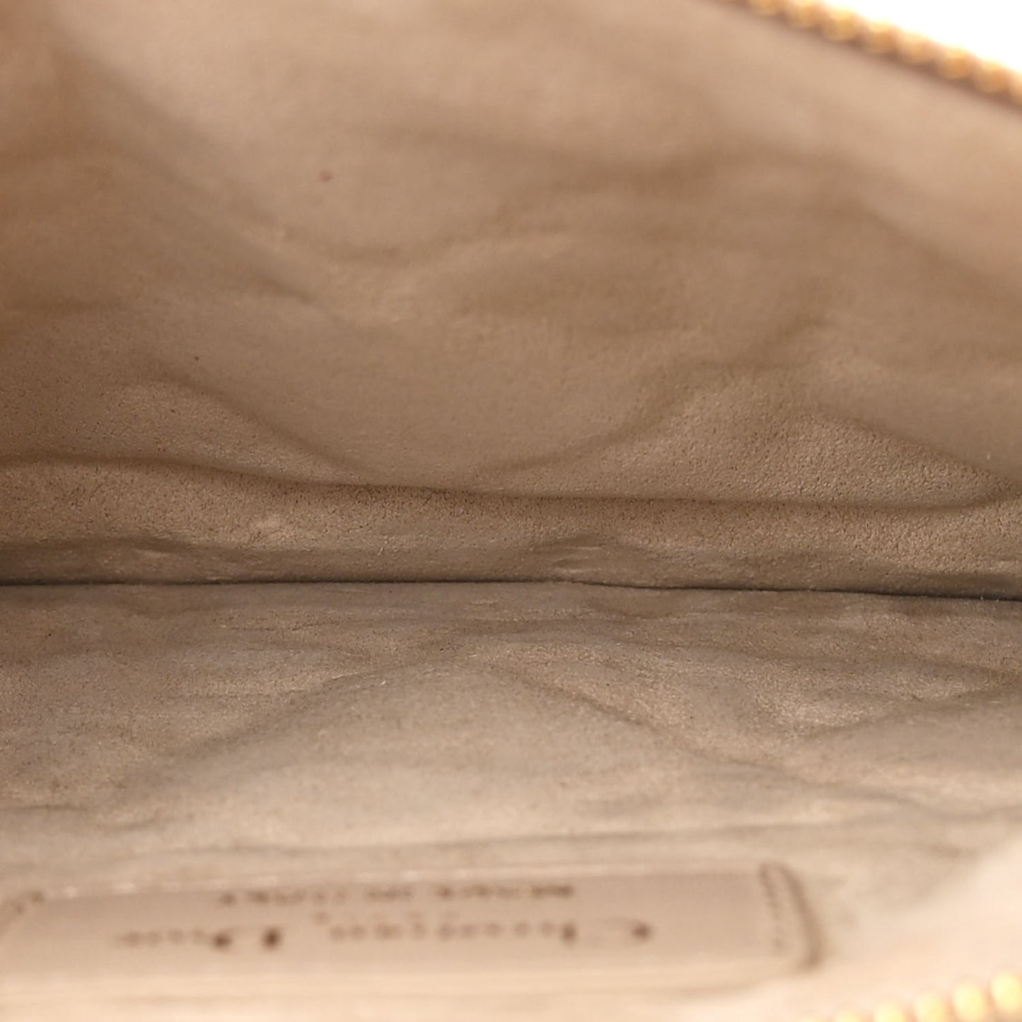 Calfskin Macrocannage Medium Toujour Powder Beige