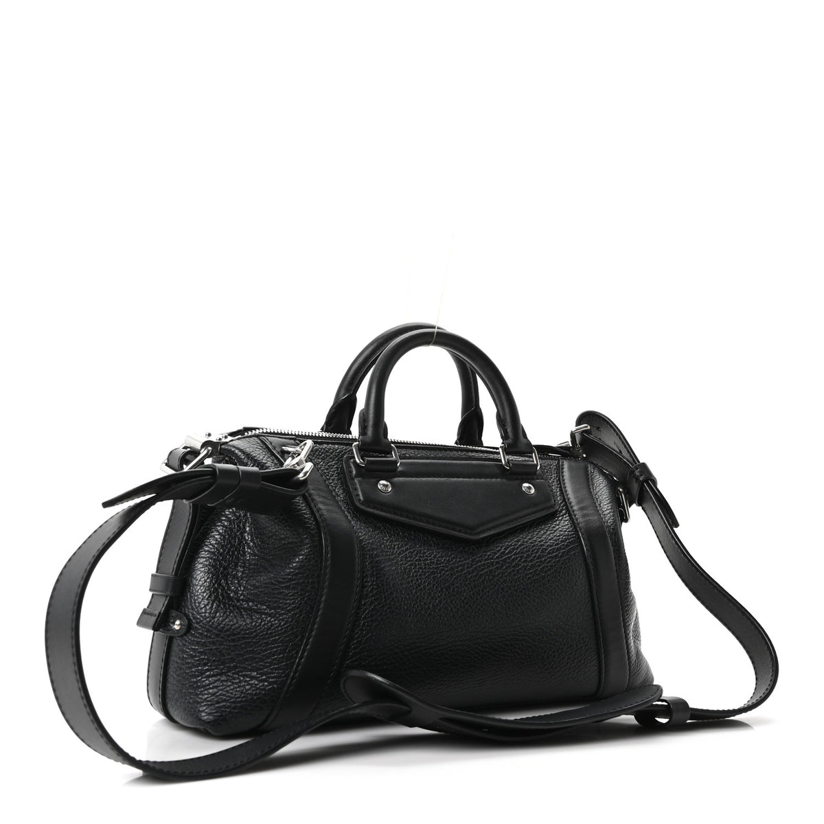 Pixel Lambskin LV Biker PM Black
