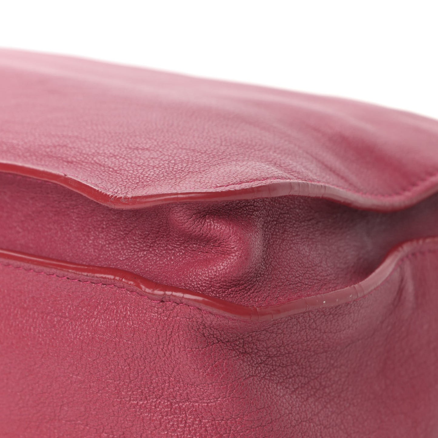 Lambskin Medium PS1 Satchel Raspberry