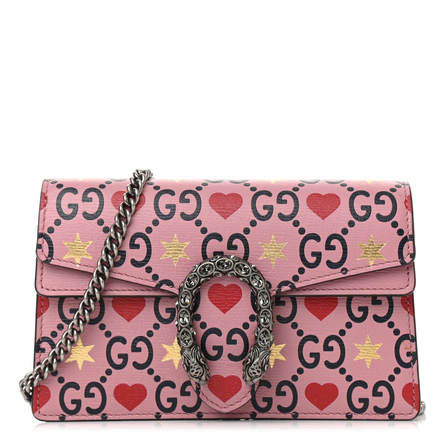 Calfskin Valentine's Day Exclusive Super Mini Dionysus Shoulder Bag