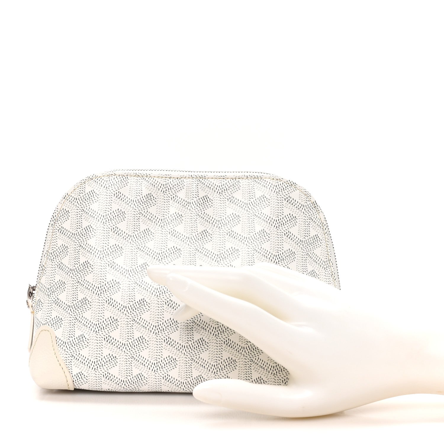 Goyard Goyardine Vendome Toiletry Pouch White 2 of 9