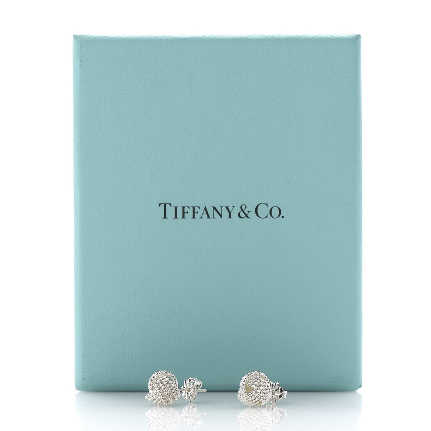 Sterling Silver Twist Knot Earrings